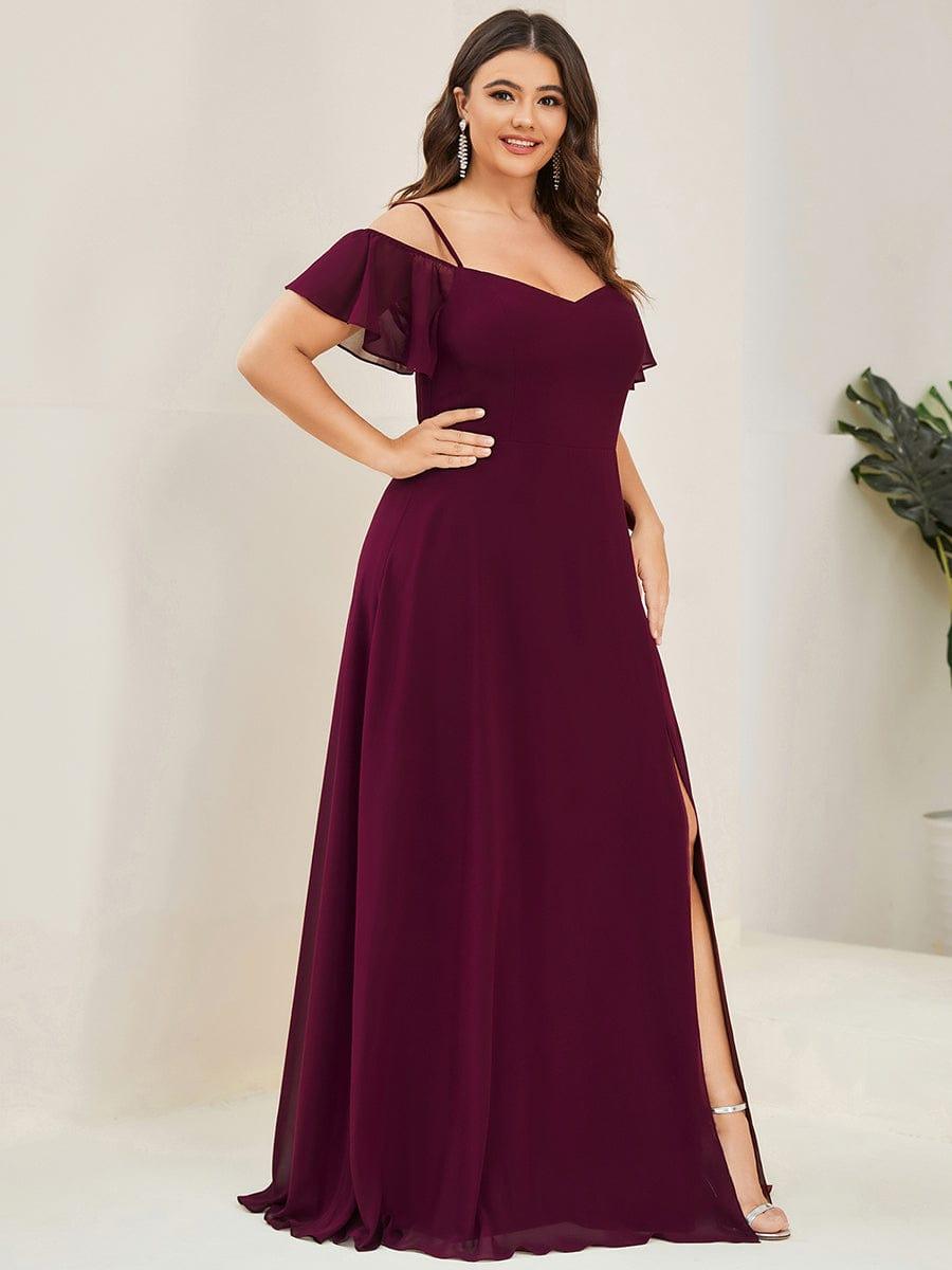 Driftly | Dress Women's Maxi Off-Shoulder - Chiffon