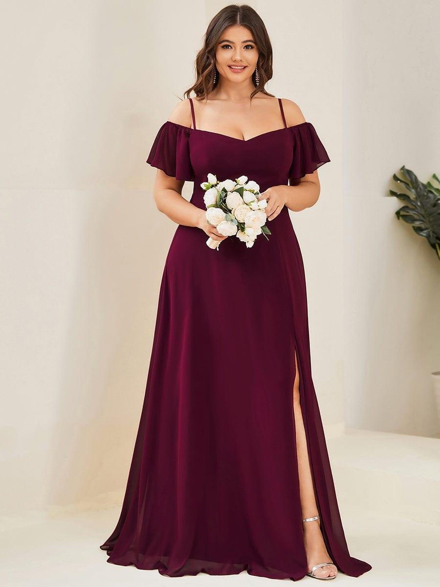Driftly | Dress Women's Maxi Off-Shoulder - Chiffon