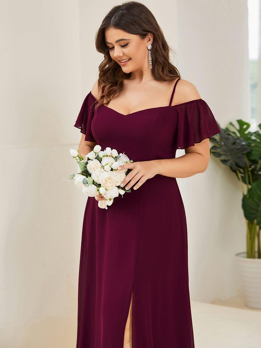 Driftly | Dress Women's Maxi Off-Shoulder - Chiffon