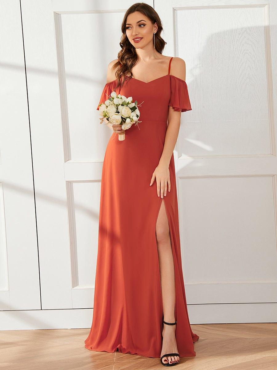 Driftly | Dress Women's Maxi Off-Shoulder - Chiffon