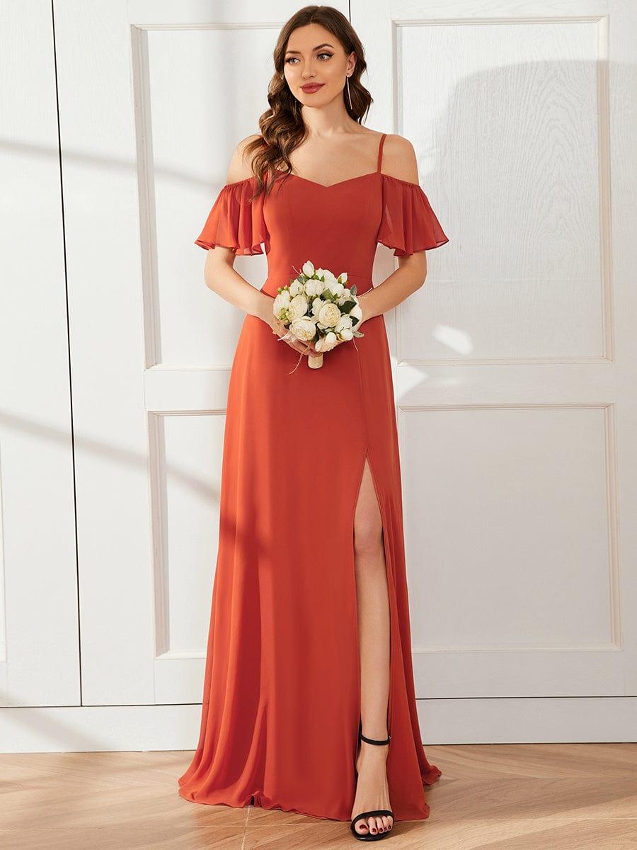 Driftly | Dress Women's Maxi Off-Shoulder - Chiffon