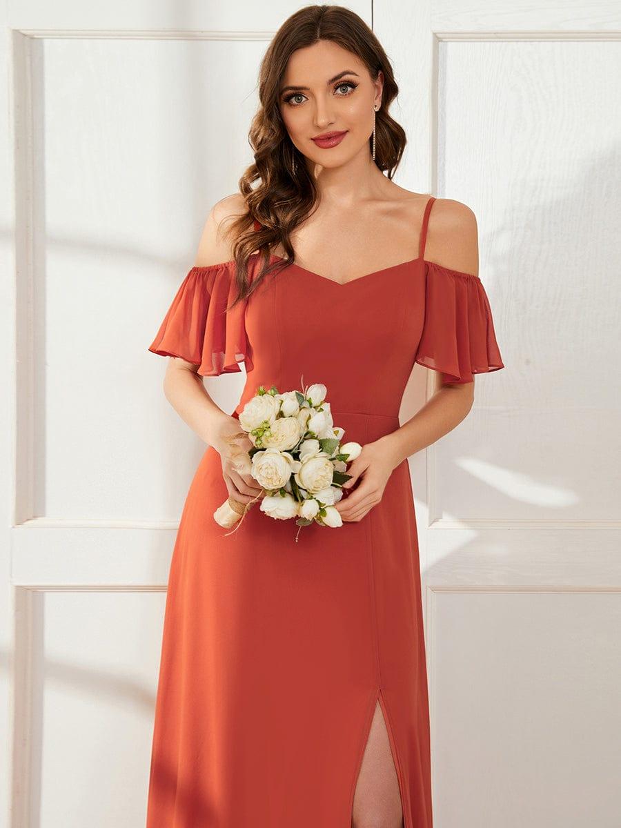 Driftly | Dress Women's Maxi Off-Shoulder - Chiffon