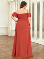 Driftly | Dress Women's Maxi Off-Shoulder - Chiffon