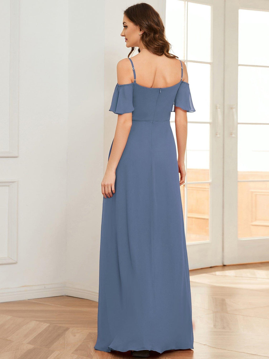 Driftly | Dress Women's Maxi Off-Shoulder - Chiffon