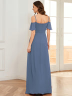 Driftly | Dress Women's Maxi Off-Shoulder - Chiffon