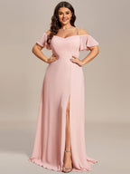 Driftly | Dress Women's Maxi Off-Shoulder - Chiffon