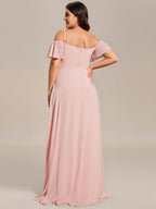 Driftly | Dress Women's Maxi Off-Shoulder - Chiffon