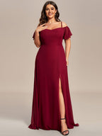 Driftly | Dress Women's Maxi Off-Shoulder - Chiffon