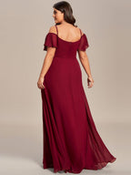 Driftly | Dress Women's Maxi Off-Shoulder - Chiffon