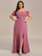 Driftly | Dress Women's Maxi Off-Shoulder - Chiffon