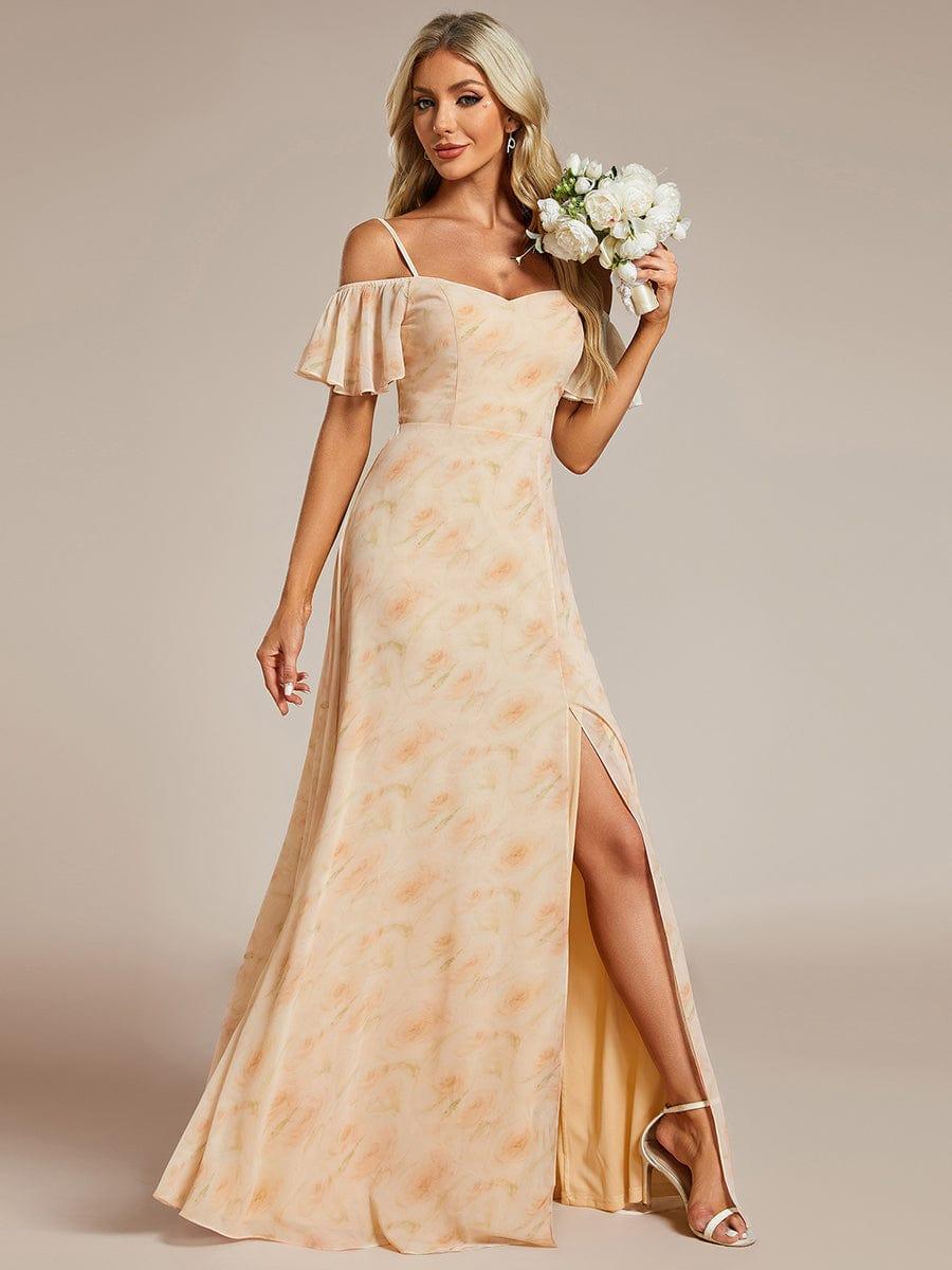 Driftly | Dress Women's Maxi Off-Shoulder - Chiffon