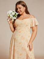 Driftly | Dress Women's Maxi Off-Shoulder - Chiffon