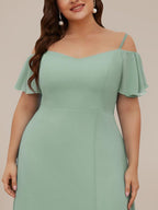 Driftly | Dress Women's Maxi Off-Shoulder - Chiffon
