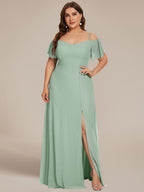 Driftly | Dress Women's Maxi Off-Shoulder - Chiffon