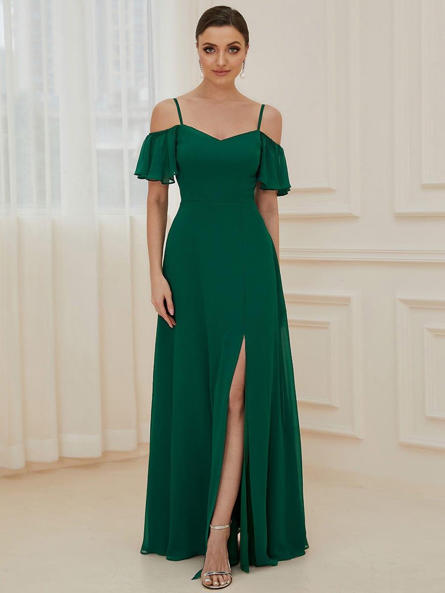 Driftly | Dress Women's Maxi Off-Shoulder - Chiffon