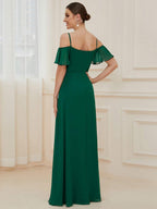 Driftly | Dress Women's Maxi Off-Shoulder - Chiffon