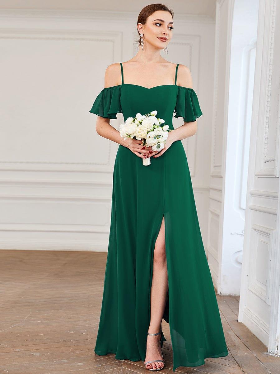 Driftly | Dress Women's Maxi Off-Shoulder - Chiffon