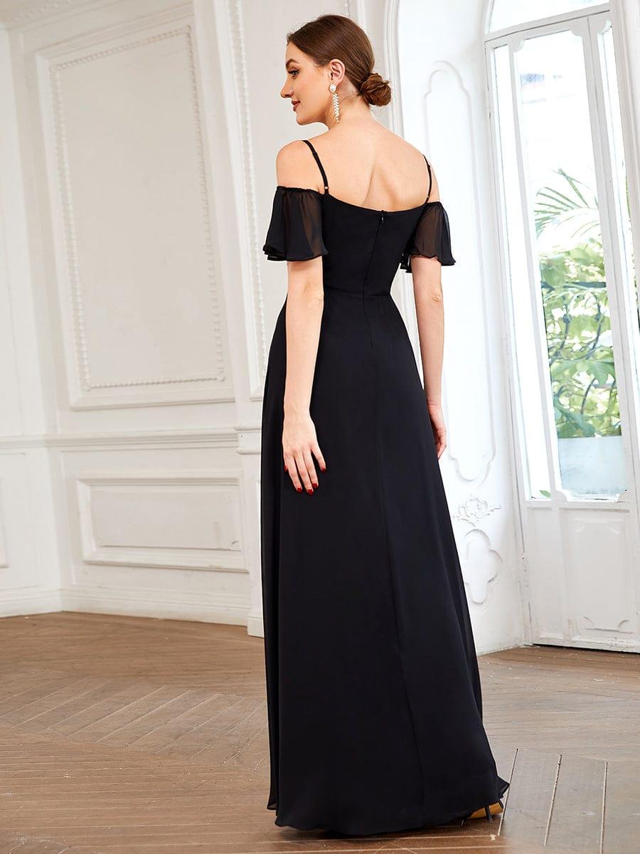 Driftly | Dress Women's Maxi Off-Shoulder - Chiffon