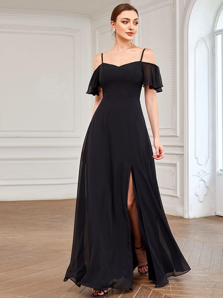 Driftly | Dress Women's Maxi Off-Shoulder - Chiffon