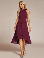 Driftly | Dress Women's Midi A-Line Elegant - Chiffon