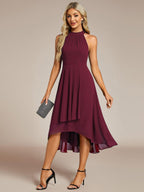 Driftly | Dress Women's Midi A-Line Elegant - Chiffon