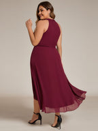 Driftly | Dress Women's Midi A-Line Elegant - Chiffon