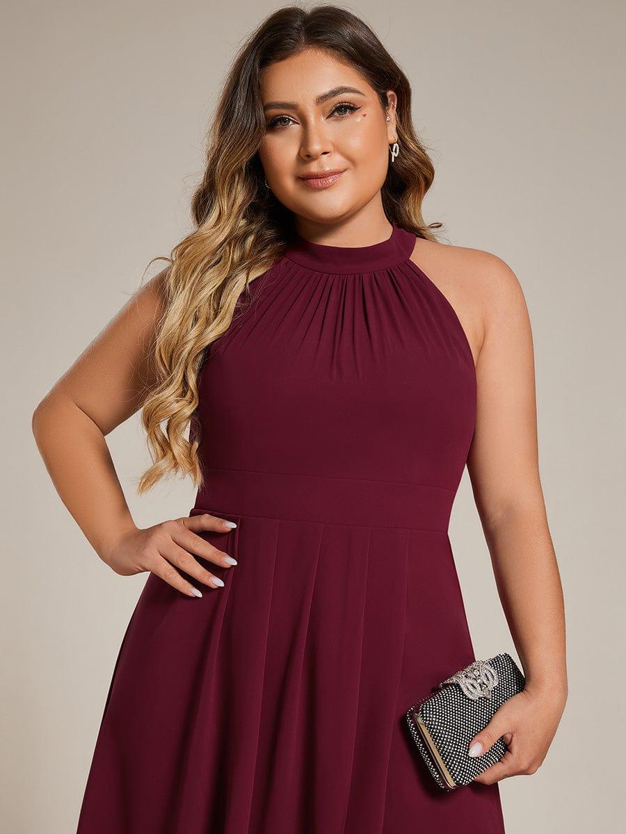 Driftly | Dress Women's Midi A-Line Elegant - Chiffon
