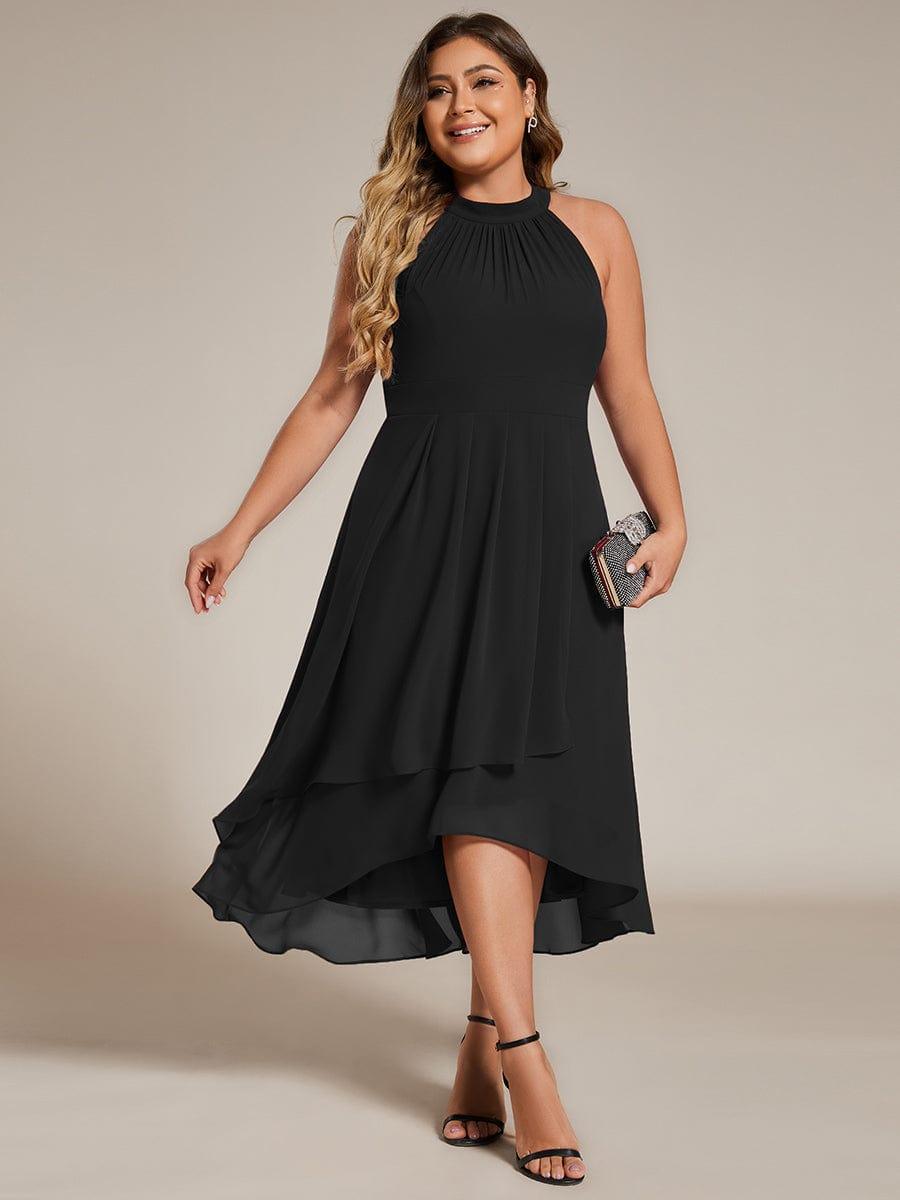 Driftly | Dress Women's Midi A-Line Elegant - Chiffon