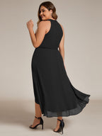 Driftly | Dress Women's Midi A-Line Elegant - Chiffon