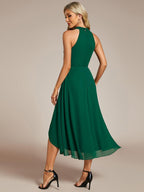Driftly | Dress Women's Midi A-Line Elegant - Chiffon