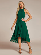 Driftly | Dress Women's Midi A-Line Elegant - Chiffon