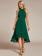 Driftly | Dress Women's Midi A-Line Elegant - Chiffon