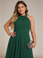 Driftly | Dress Women's Midi A-Line Elegant - Chiffon