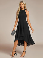 Driftly | Dress Women's Midi A-Line Elegant - Chiffon