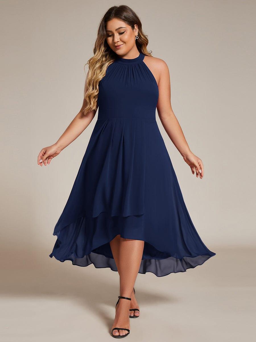 Driftly | Dress Women's Midi A-Line Elegant - Chiffon