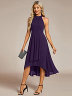 Driftly | Dress Women's Midi A-Line Elegant - Chiffon