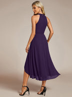 Driftly | Dress Women's Midi A-Line Elegant - Chiffon