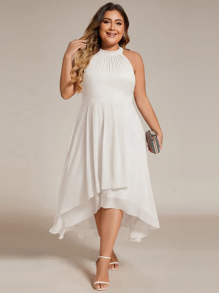 Driftly | Dress Women's Midi A-Line Elegant - Chiffon