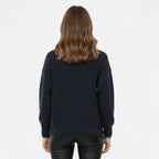 Driftly | Sweater Women's Wool-Blend Turtleneck Chunky Knit