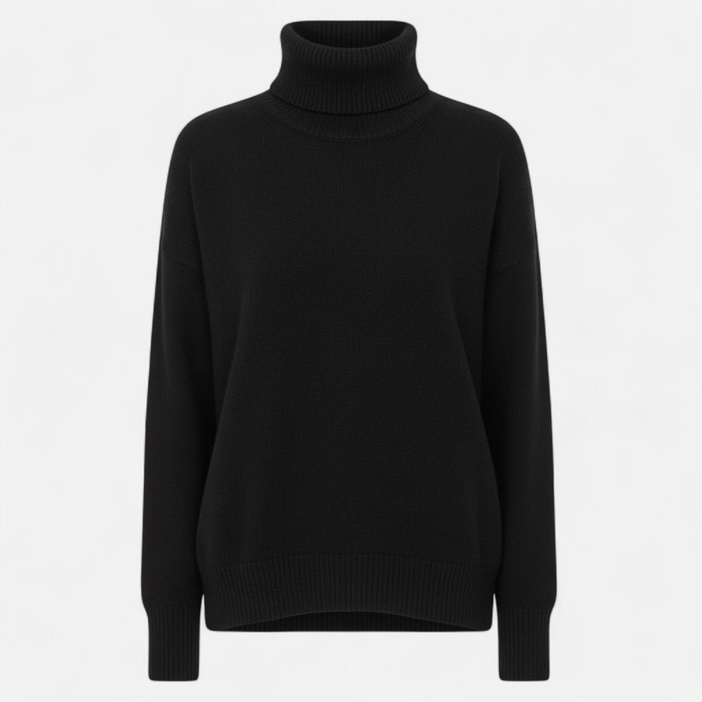 Driftly | Sweater Women's Turtleneck Oversized Thick Knit