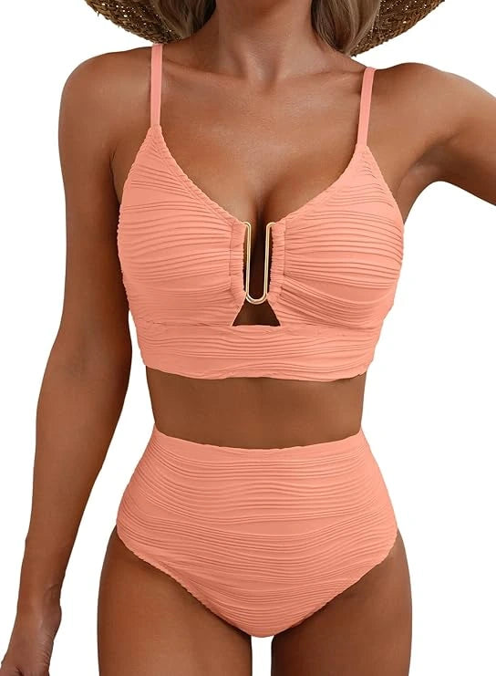 Driftly | Bikini Set Women's High-Waisted Elegant - product photo 17