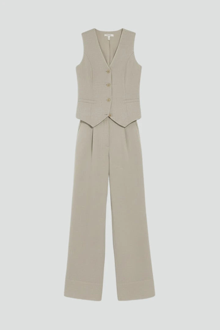 Driftly | Bikini Set Women's V-Neck Waistcoat Two Piece - product photo 1