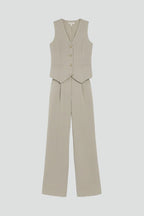 Driftly | Bikini Set Women's V-Neck Waistcoat Two Piece - product photo 1