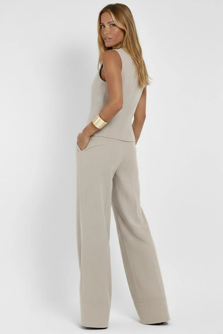 Driftly | Bikini Set Women's V-Neck Waistcoat Two Piece - product photo 3
