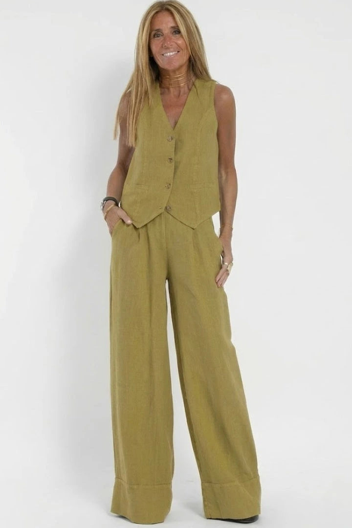 Driftly | Bikini Set Women's V-Neck Waistcoat Two Piece - product photo 8