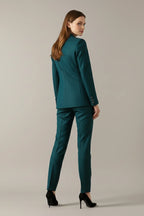 Driftly | Blazer Set Women's One Button Straight Leg - product photo 4