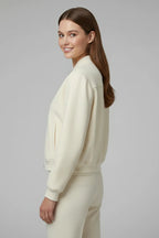 Driftly | Bomber Jacket Women's Baseball Collar Snap Button - product photo 4