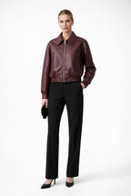 Driftly | Bomber Jacket Women's Zip Closure Elasticated Hem - product photo 2