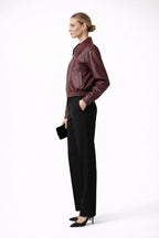 Driftly | Bomber Jacket Women's Zip Closure Elasticated Hem - product photo 3
