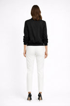 Driftly | Bomber Jacket Women's Zip Closure Ribbed Edges - product photo 5